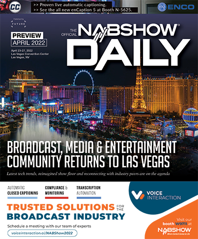 NAB Show Daily Preview