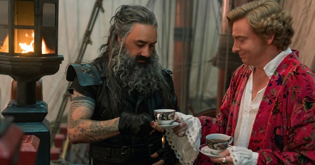 Taika Waititi, Rhys Darby in “Our Flag Means Death,” courtesy of HBO Max. Photo by Photograph by Aaron Epstein/HBO Max