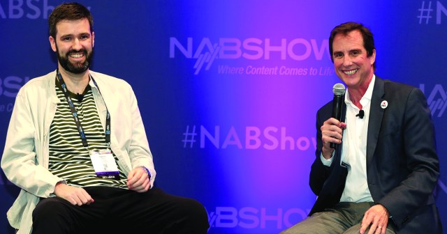 Wavetable Founder Howard Gray (left) and PBS Chief Digital and Marketing Officer Ira Rubenstein talked about public TV’s streaming strategy in a Sunday session.