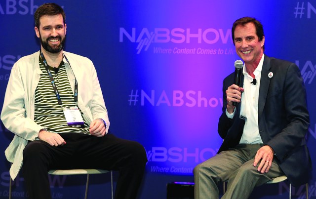 Wavetable Founder Howard Gray (left) and PBS Chief Digital and Marketing Officer Ira Rubenstein talked about public TV’s streaming strategy in a Sunday session.