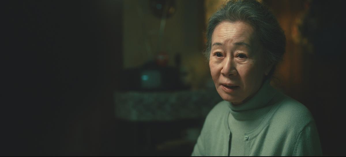 Youn Yuh-Jung as Older Sunja in episode 3 of “Pachinko.” Cr: Apple TV+