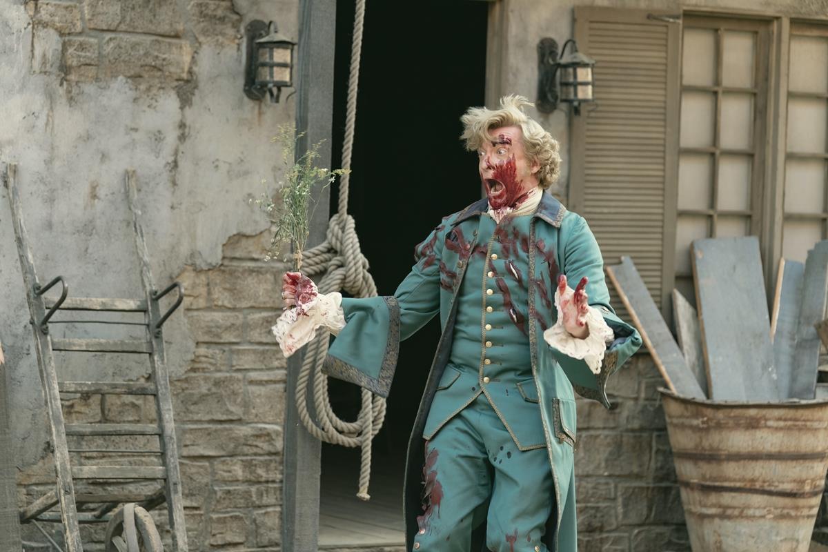 Rhys Darby as Stede Bonnet in season 1 episode 10 of “Our Flag Means Death.” Cr: Warner Media
