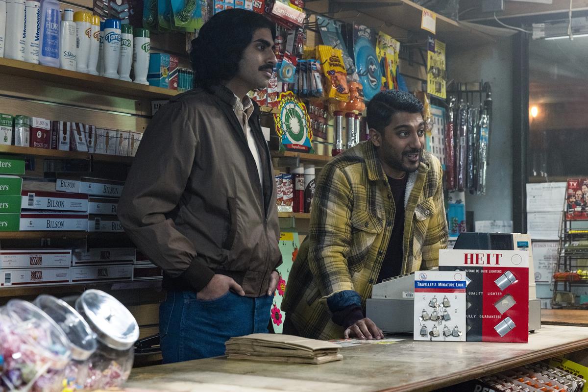 Anoop Desai as Salim and Ritesh Rajan as Farran in season 2 episode 6 of “Russian Doll.” Cr: Vanessa Clifton/Netflix