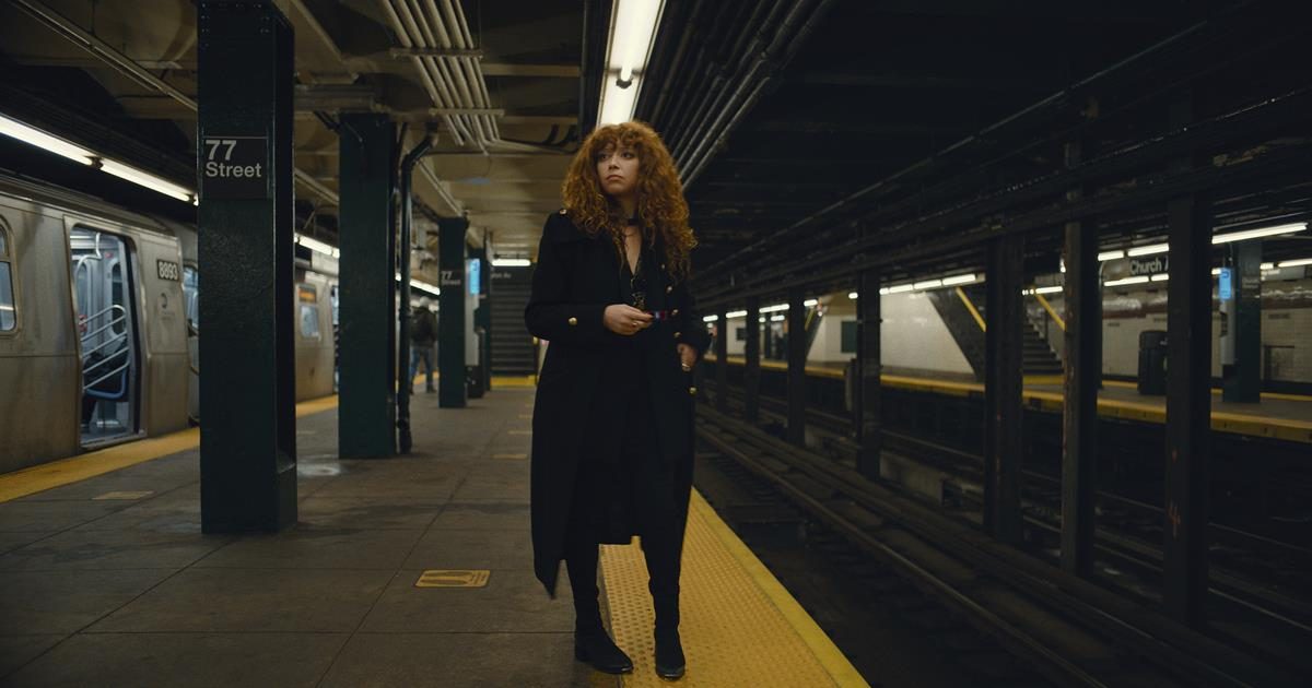 In season two of “Russian Doll,” Natasha Lyonne attempts to answer the question, “Now that I’ve stopped dying, how do I start living?” Cr: Netflix