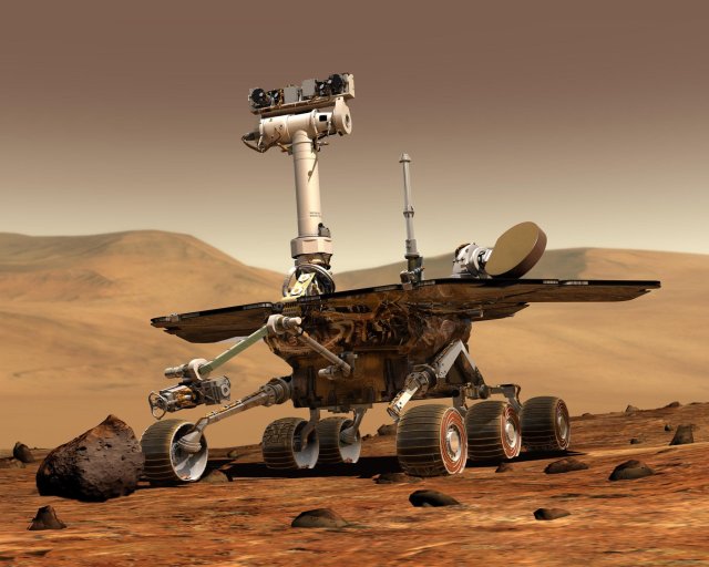 Mars Rover Opportunity, courtesy of JPL/NASA