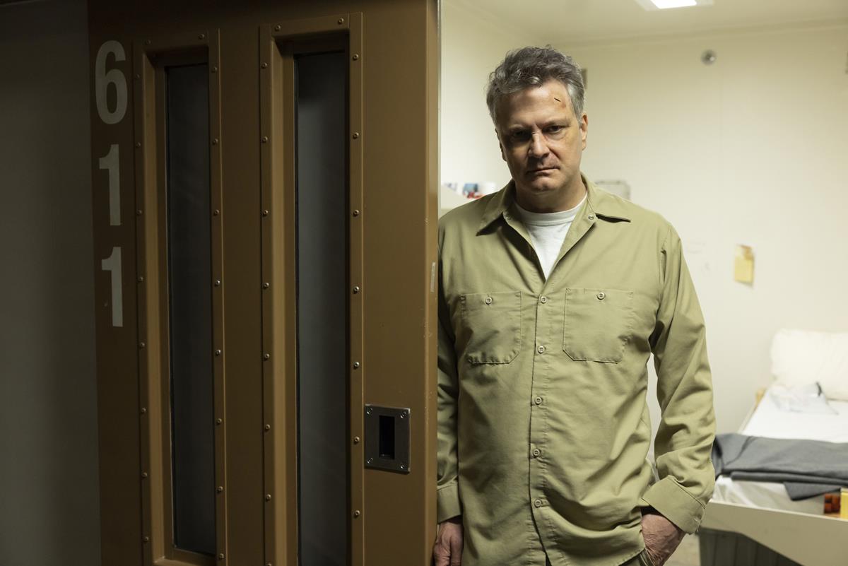 Colin Firth as Michael Peterson in episode 5 of “The Staircase.” Cr: Warner Media