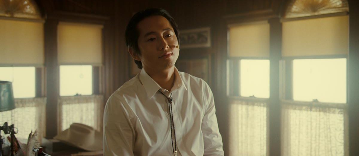 Steven Yeun as Ricky “Jupe” Park in writer/director Jordan Peele’s “Nope.” Cr: Universal Pictures
