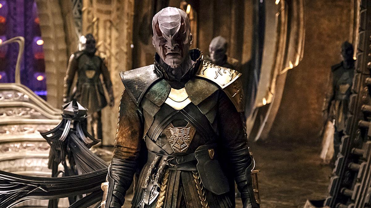 Kenneth Mitchell as Kol in episode 9 of “Star Trek: Discovery.” Cr: Jan Thijs /Paramount+