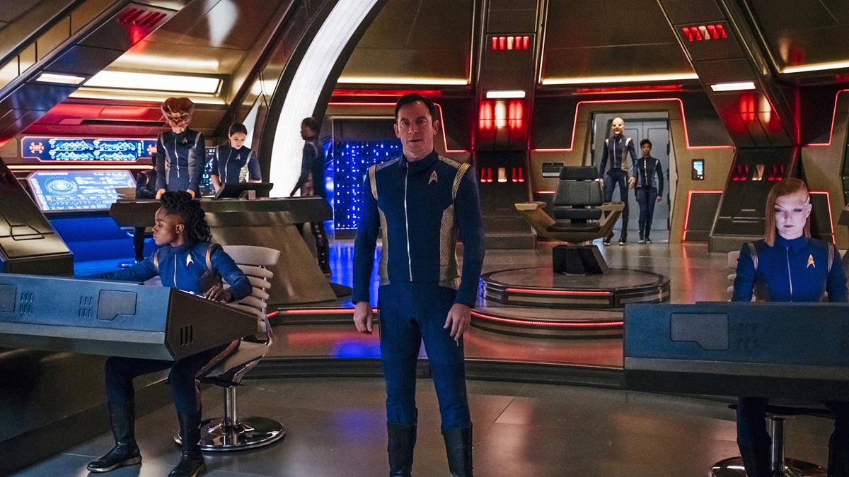Jason Isaacs as Captain Gabriel Lorca in episode 4 of “Star Trek: Discovery.” Cr: Jan Thijs /Paramount+