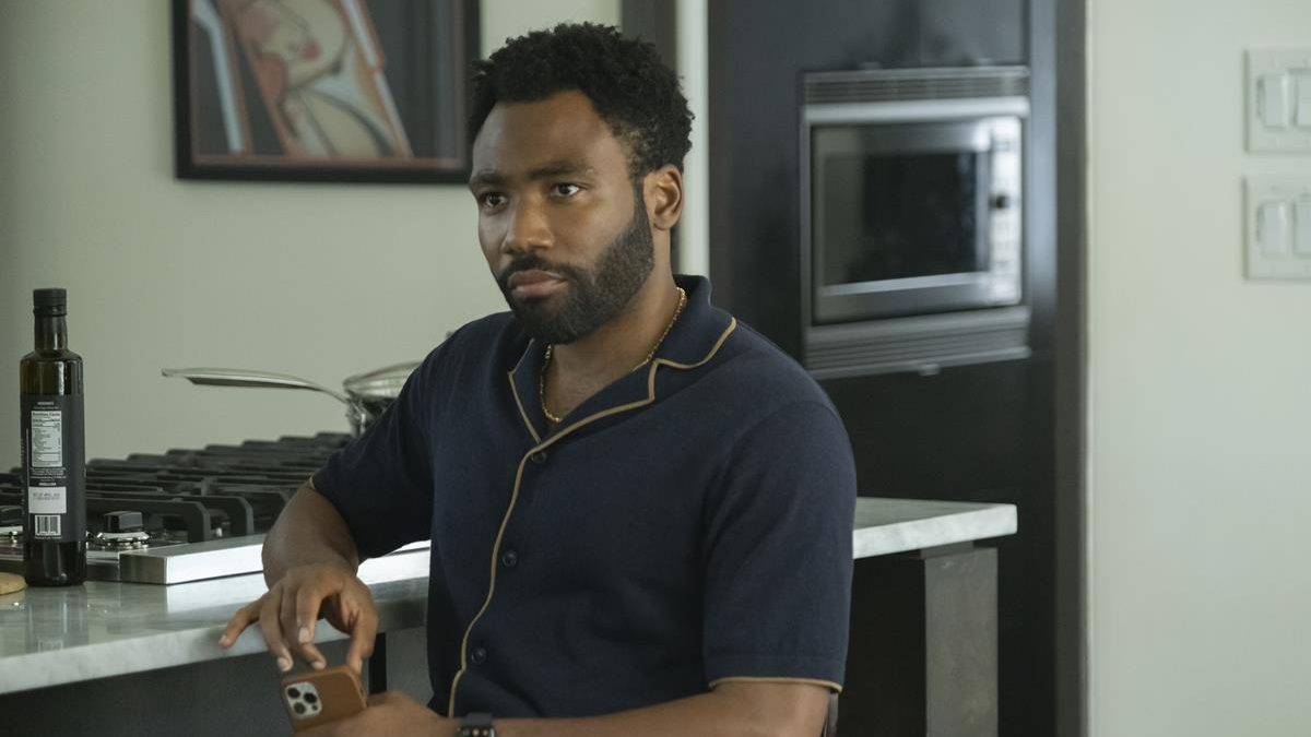 Donald Glover as Earn Marks in the series finale of “Atlanta.” Cr: Guy D’Alema/FX