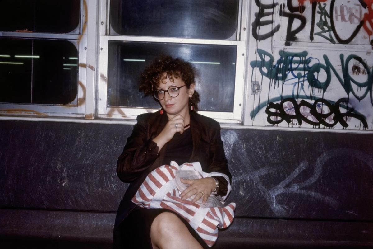 Nan Goldin in documentary filmmaker Laura Poitras’ “All the Beauty and the Bloodshed.” Cr: Neon