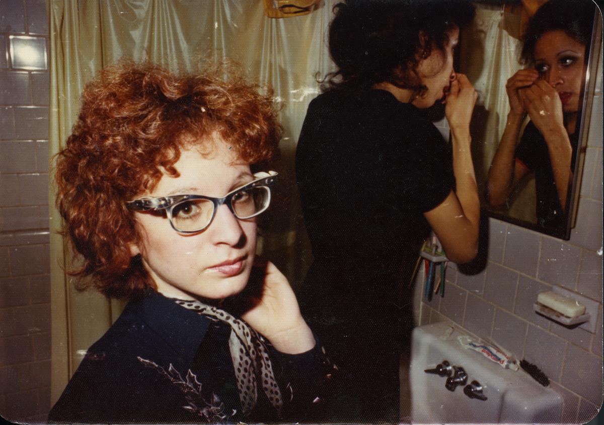 Photograph of Nan Goldin in “All the Beauty and the Bloodshed.” Cr: Nan Goldin/Neon