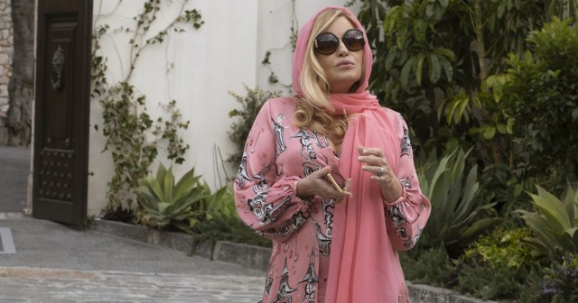 Jennifer Coolidge in season two of “The White Lotus,” courtesy of HBO