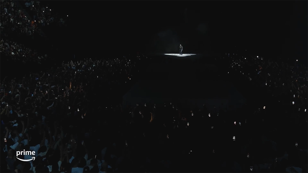 Kendrick Lamar’s “The Big Steppers: Live from Paris” livestream concert event. Cr: Amazon Music