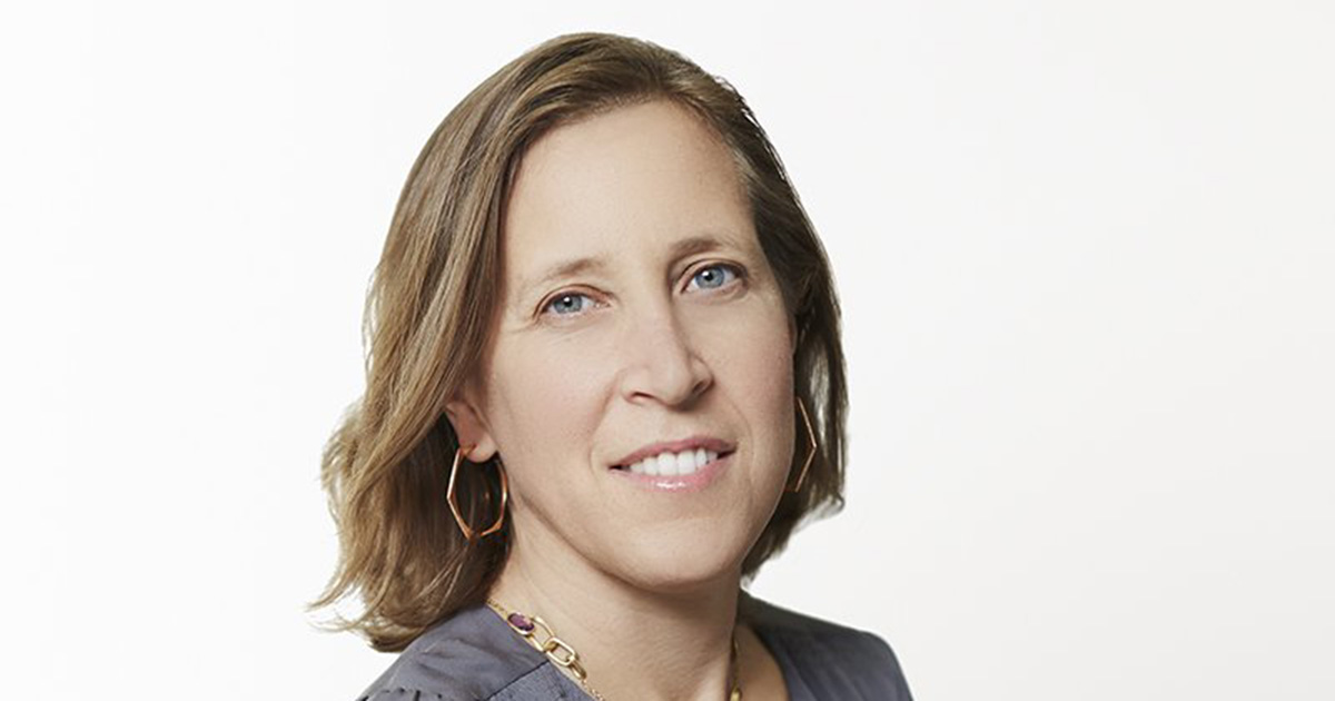 YouTube chief Susan Wojcicki to step down. cr: Google