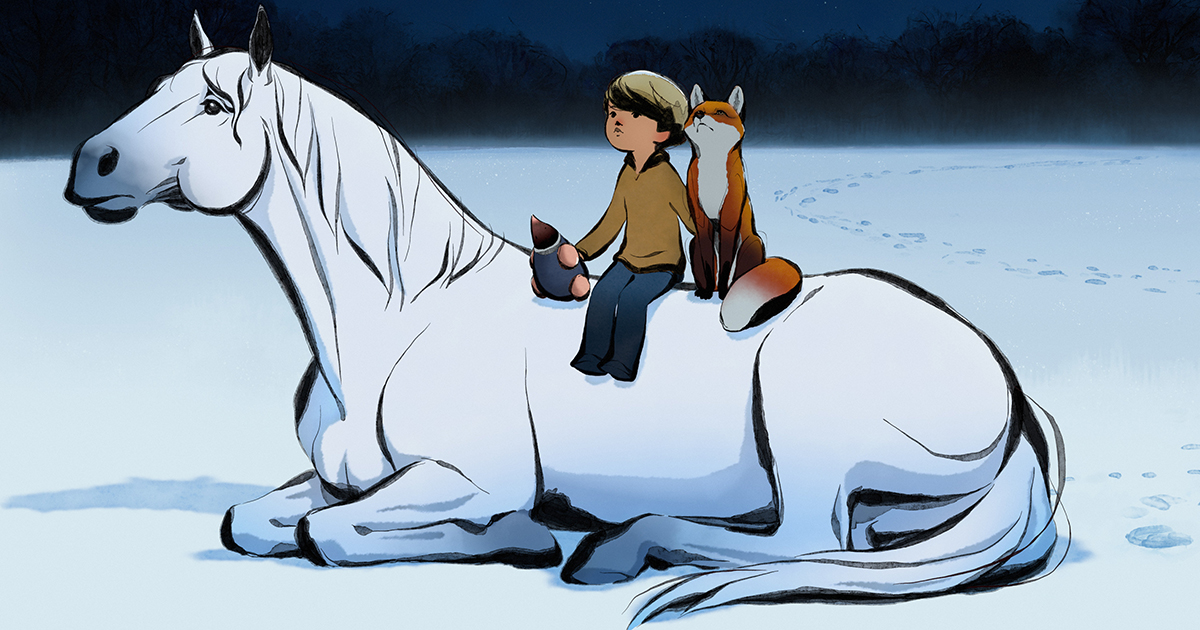From “The Boy, The Mole, The Fox, and The Horse,” The Boy, the Mole, the Fox and the Horse," now streaming on Apple TV+