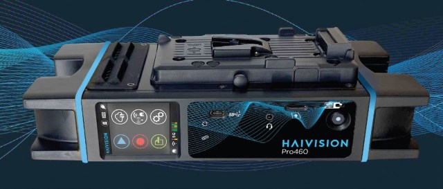 Haivision is one of the companies showing products designed to improve remote productions using 5G connectivity.