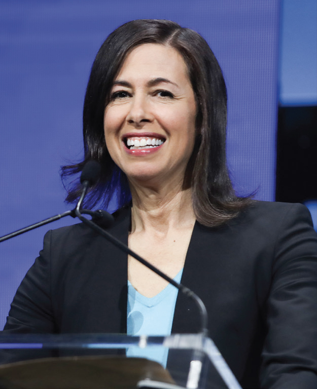 FCC Chairwoman Jessica Rosenworcel spoke at NAB Show’s opening session on Monday.