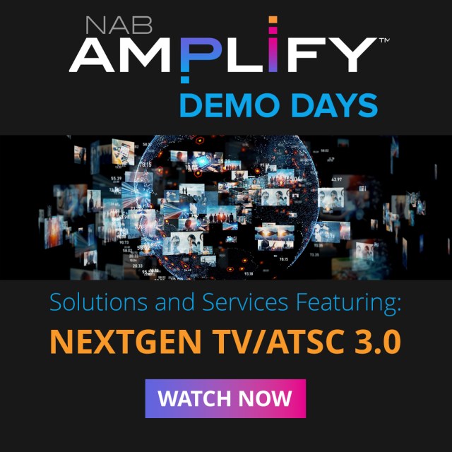 ATSC 3.0 Demo Days