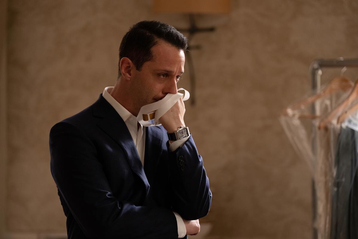 Jeremy Strong as Kendall Roy in Season 4 of “Succession.” Cr: HBO