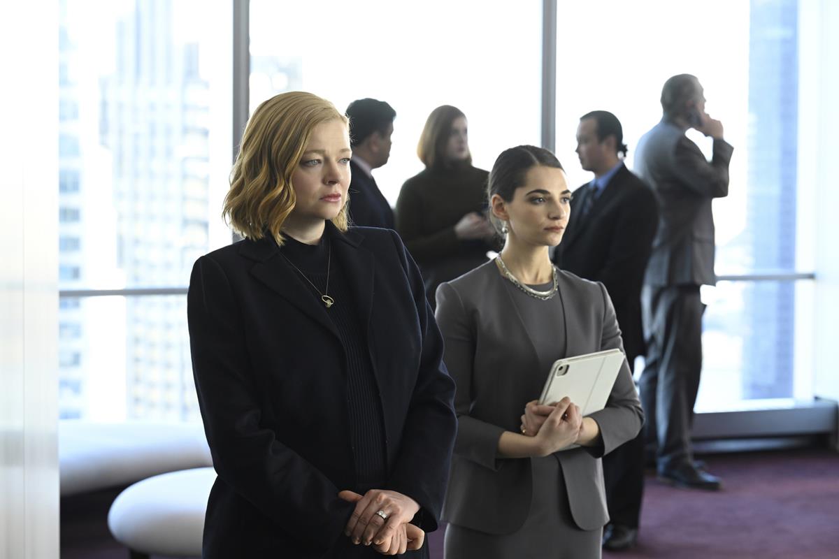 Sarah Snook as Shiv Roy in Season 4 of “Succession.” Cr: HBO
