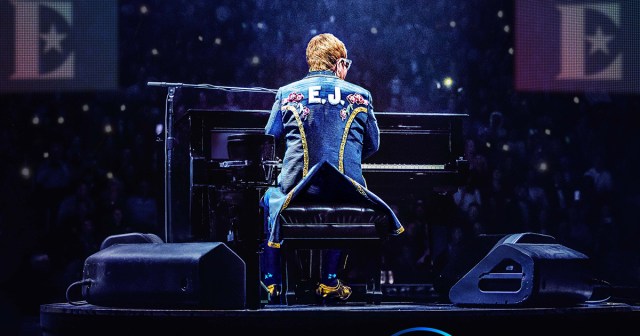 From “Elton John Live: Farewell From Dodger Stadium,” courtesy of Disney+