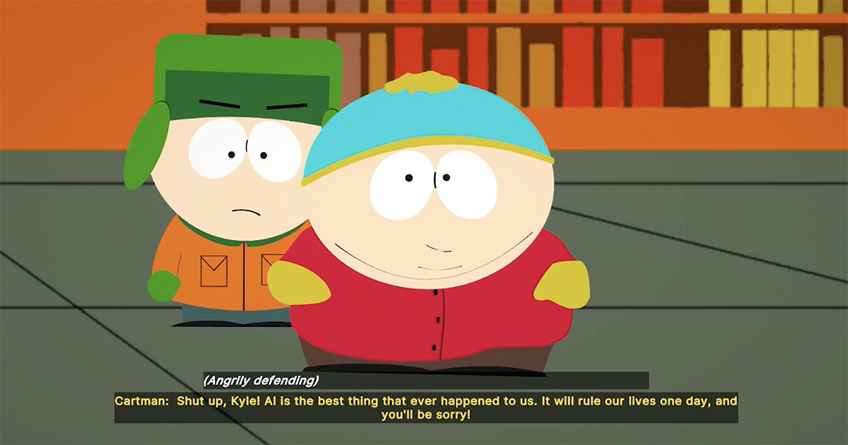 AI tool creates South Park episodes with user in starring role