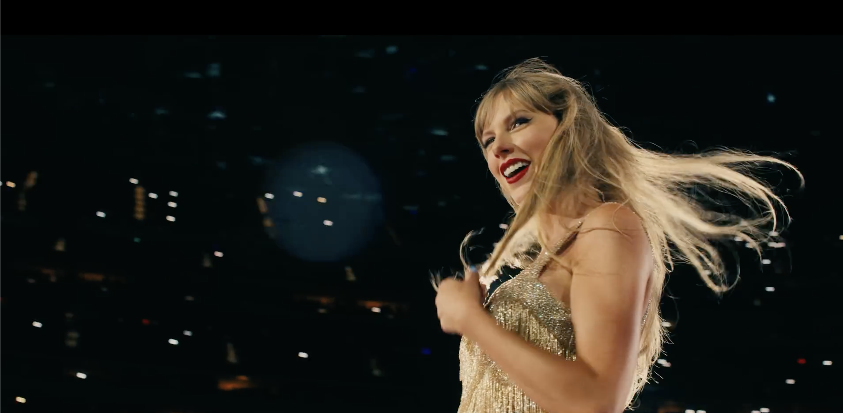 From Taylor Swift’s film “Taylor Swift | The Eras Tour”