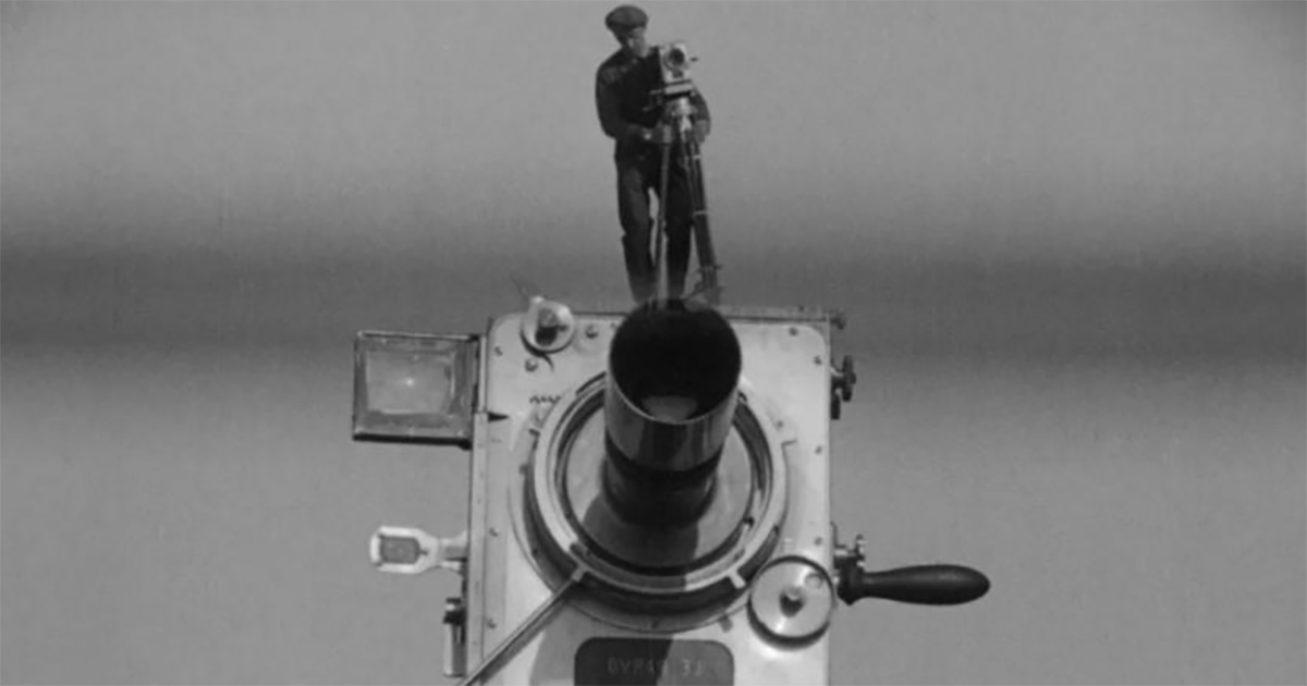 From Dziga Vertov’s “The Man with the Movie Camera”