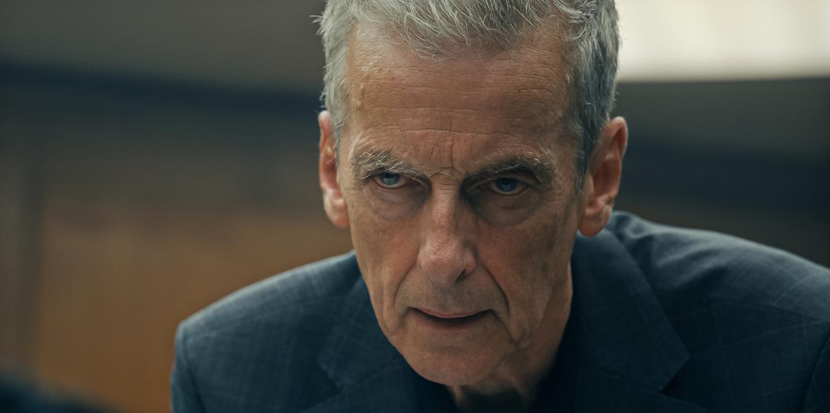 Peter Capaldi in Episode 4 of “Criminal Record.” Cr:  Apple TV+.