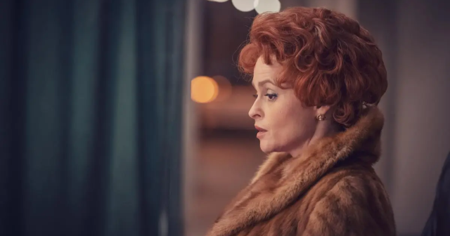 Helena Bonham Carter as Noele Gordon (Nolly) in Episode 1 of “Nolly.” Cr: Quay Street Productions/Masterpiece