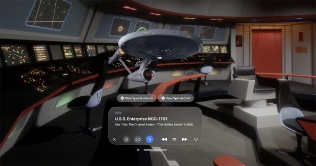 Star Trek Spatial Experience for Apple Vision Pro