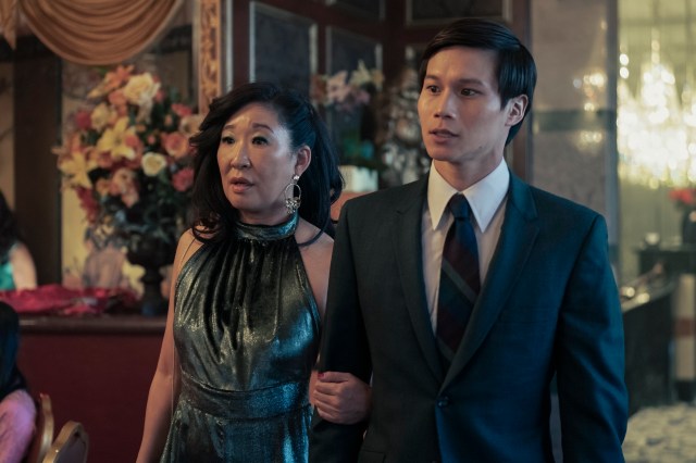 
Sandra Oh and Hoa Xuande in “The Sympathizer.” Cr: HBO