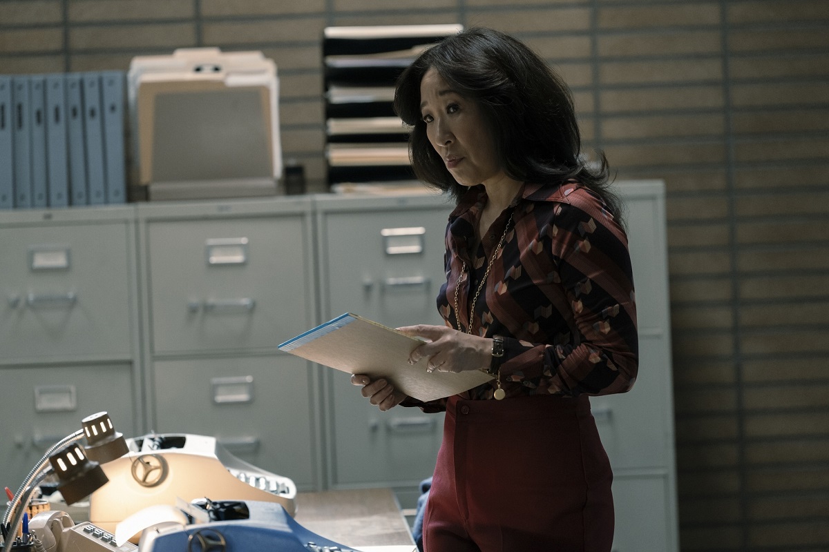 Sandra Oh in “The Sympathizer.” Cr: HBO