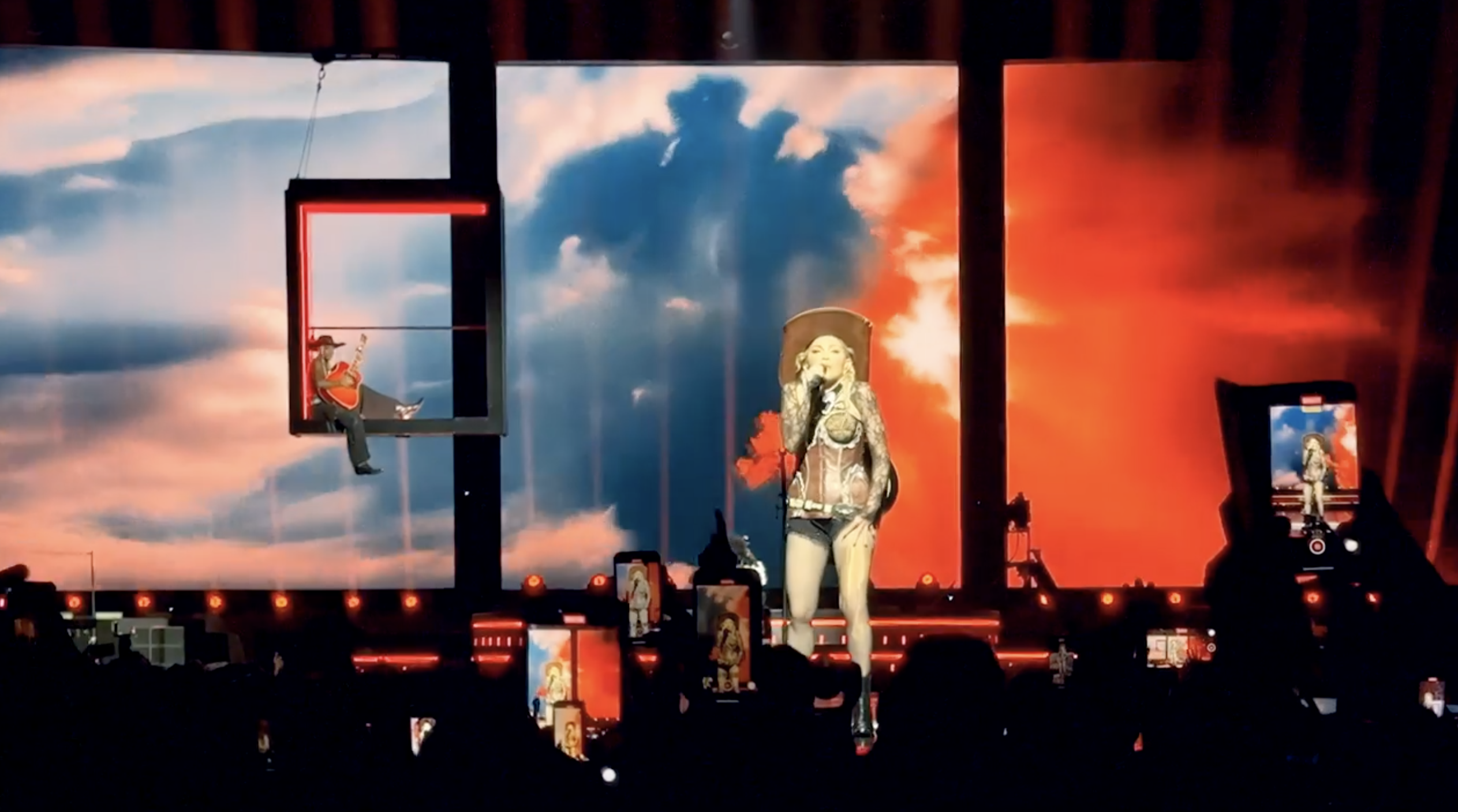 Sasha Kasiuha's AI-generated visuals for Madonna's "Celebration" Tour